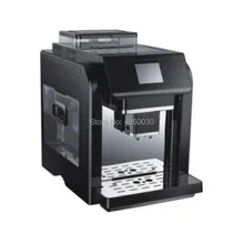 Многофункциональный Полностью автоматическая кофеварка для приготовления эспрессо ЖК-дисплей кофемашина капучино 220V