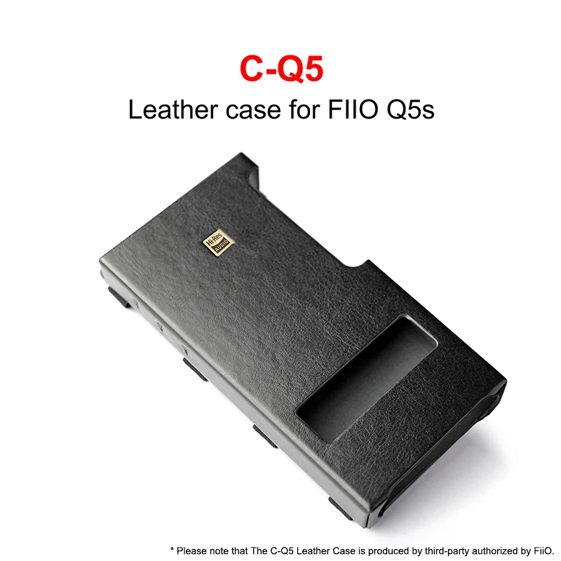 Чехол из кожи для усилителя FiiO USB DAC Q5 Q5S|Аксессуары MP3 плееров и усилителей| |