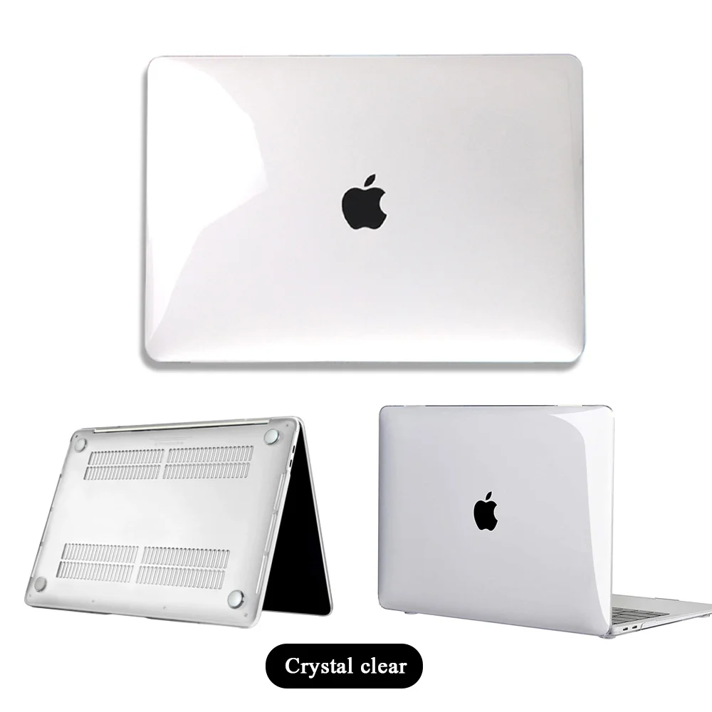Laptop Case for Apple Macbook M1 Chip Air Pro Retina 11 12 13 15 Inch,Crystal Clear Hard Shell 2020 Touch Bar ID Pro 13 A2338
