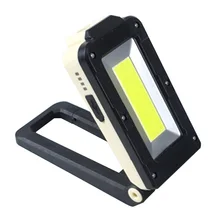 Led Working Adjustable Brightness USB Rechargeable Magnetic Industrial Outdoor With Hook Mini Folding Waterproof Site Light