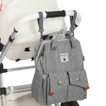 

Maternity Bag Waterproof Travel Outdoor Fashion Backpack Nursing Stroller bag baby bags for mom zipper large capacity Baby Care