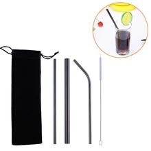 Питьевая солома высокое качество Щетка Очиститель кружки соломы Многоразовые 304 нержавеющая сталь кухня обеденный бар экологичный