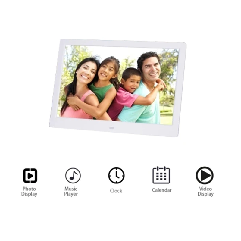  SJD-1203 12 pollici Led Digital Photo Frame 1280x800 HD Schermo Del Desktop di Visualizzazione Albu