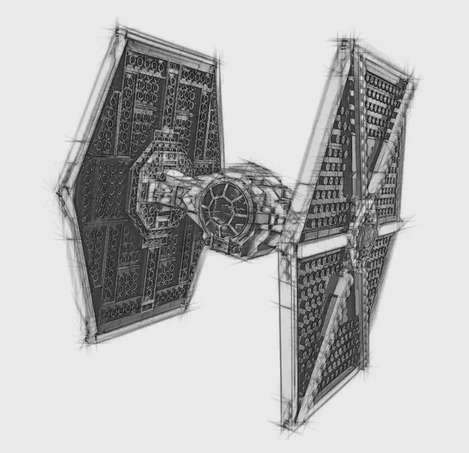 Звездные войны, имперский истребитель TIE Fighter, модели и строительные блоки, игрушки для детей со Звездными войнами, 10900 75211 - Цвет: Светло-зеленый