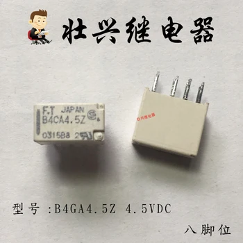 

10PCS/LOT FT Relay B4CA4.5Z 4.5V 8PIN 1A