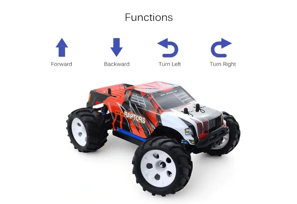 ZD гоночный MT-16 1/16 2,4G 4WD RC автомобиль бесщеточный грузовик