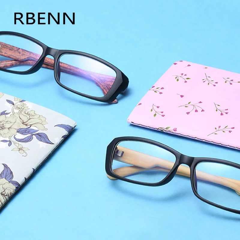 RBENN Wood Grain Reading Glasses Men Women Presbyopia Eyeglasses with Diopter+0.5 0.75 1.25 1.75 2.25 2.75 3.25 3.75 4.5 5.0 6
