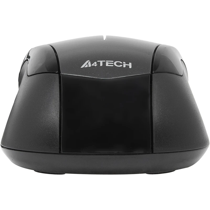 Мышь A4 V-Track Padless N-400-1 серый оптическая(1000dpi) USB(2but