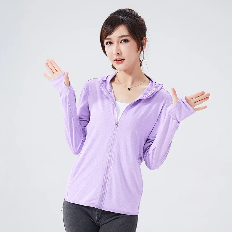 Куртка ультратонкая Солнцезащитная унисекс спортивная верхняя одежда для