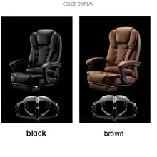 Роскошное Качество HOM-1 Poltrona Silla геймер игровой живого босса стул может лежать массаж с подставкой для ног Синтетическая кожа бытовой