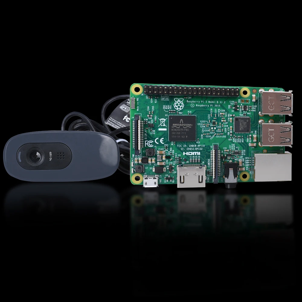 Octoprint Raspberry Pi 3 B Development Board Kit ram 1G с блоком питания камеры для Ender 3D принтера
