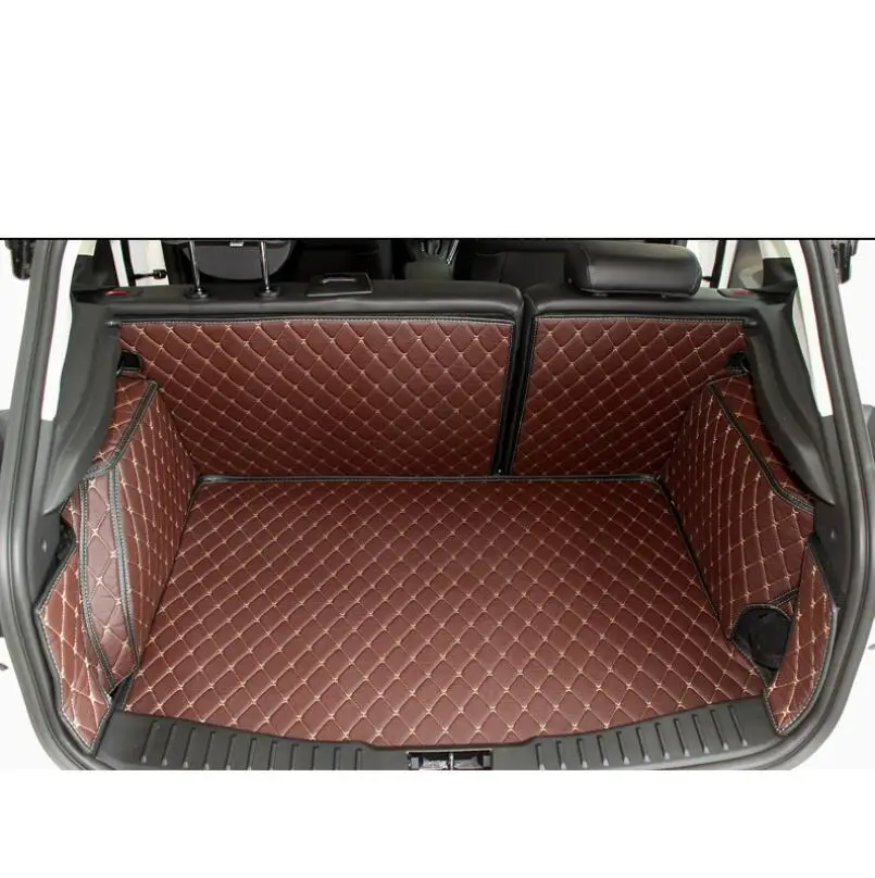 Кожаный коврик для багажника ford focus 3 груза 2011 2012 2013 2014 2016 2017 2018