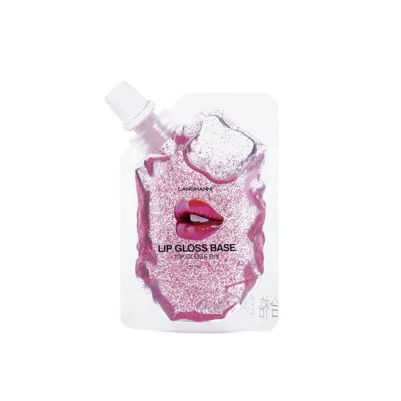 

JIAUTING DIY Lipstick Emulsion Raw Material 50ml DIY Clear Lip Gloss Base Moisturizing &Matt Lipgloss Material Non-stick Gel
