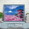 HUACAN Oil Painting By Number Landscape Drawing On Canvas HandPainted Art Gift DIY Pictures Cherry Blossoms Kits Home Decoration ► Photo 2/6