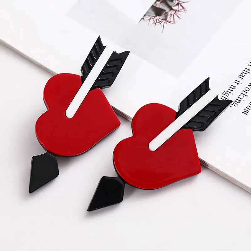 Women Acrylic Drop Earrings Geometric Trendy Party Gift Jewelry