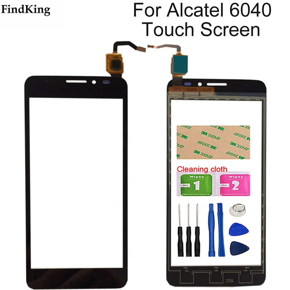 5 0 &quotсенсорный экран дигитайзер для Alcatel One Touch Idol X ot6040 ot 6040 6040A 6040D панель сенсор