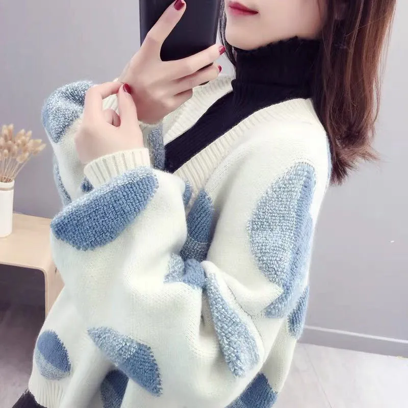 2019 Korean Style Women Sweater Cardigan Women Long Sleeve Knit Sweater Large Size Soft Sweater Ladies Winter Coat Pull Femme