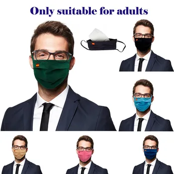 

Protective Mask Adult's Flag Embroidery Reusable Breathable Washable Facemask Mascarilla Reutilizable Mondkapjes Herbruikbaar
