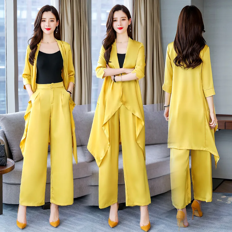 

Simple Trend Comfortable Fashion Set/Suit Skirt 2019 Summer Solid Color Elegant Elegant