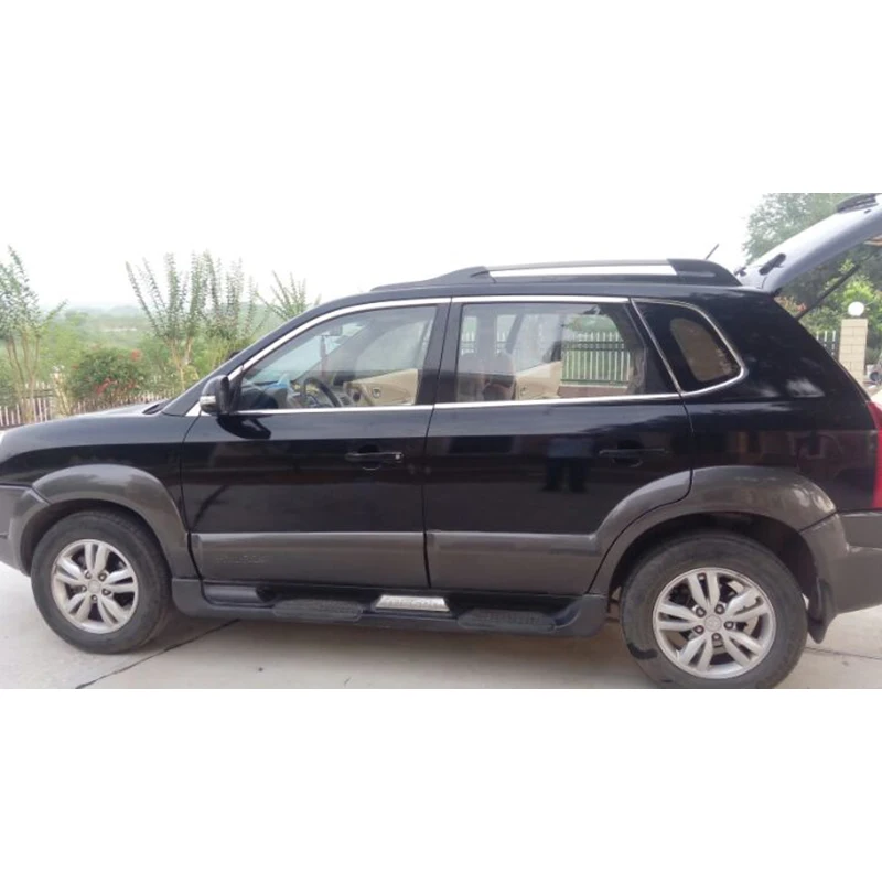 Стеклоподъемник автомобиля из нержавеющей стали lsrtw2017 304 для hyundai tucson 2004 2005 2006 2007