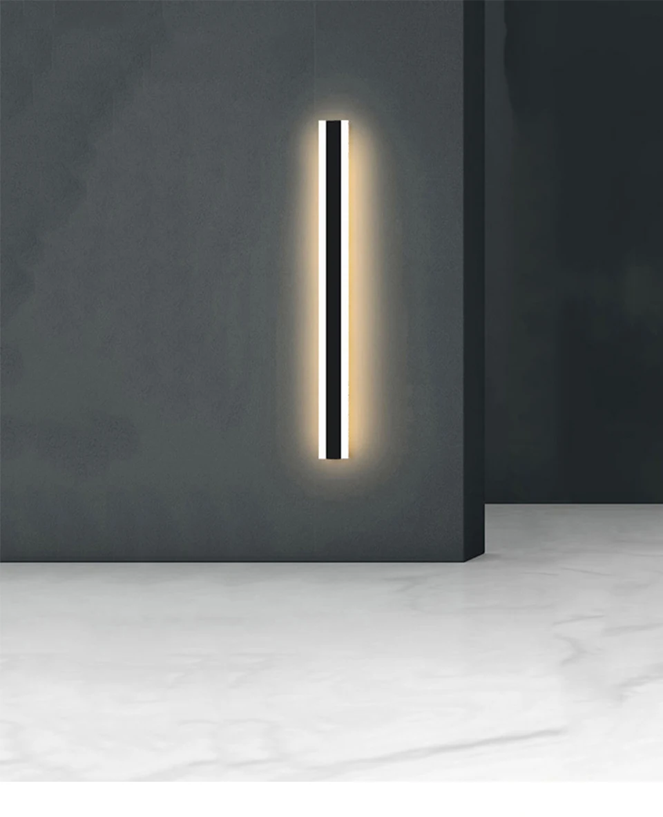 parede, IP65 Alumínio Wall Light, Jardim varanda