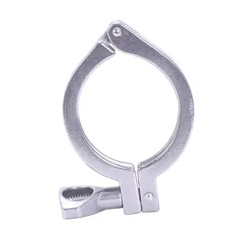

TOP!-2 inch 6m Stainless Steel 304 Single Pin Heavy Duty Tri Clamp with Wing Nut for Ferrule TC