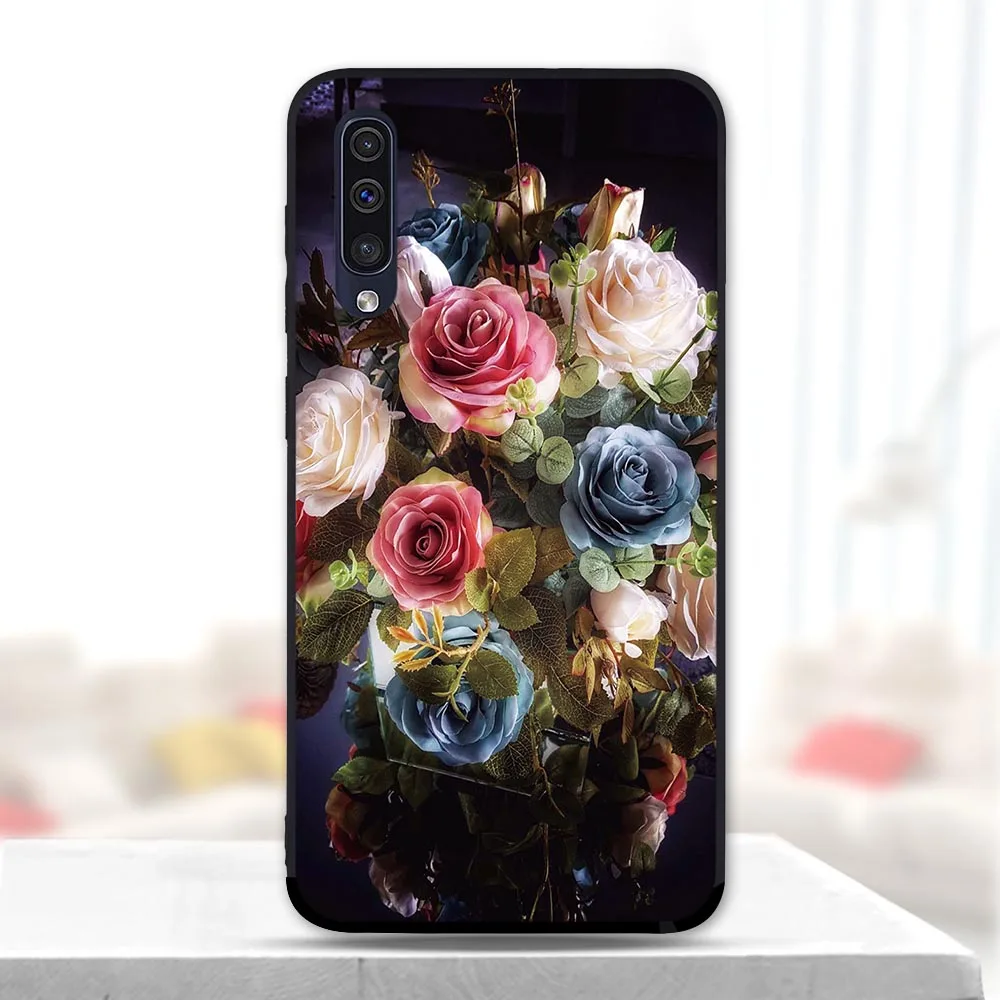 Silicone Case For Samsung Galaxy A50S A507F SM A507F Phone Cases Soft TPU Cover For Samsung 5