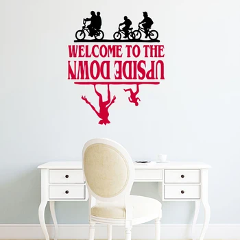

Funny Sticker Wall Stranger Things Wallpaper Home Decor Wall Stickers For Kids Room Decor stranger things Vinyl Wall Decals