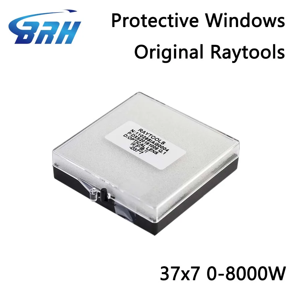 10 шт./лот Raytools оригинальная Защитная линза для окон 37x7 мм 110255 iag0004 0-8000 Вт Bodor