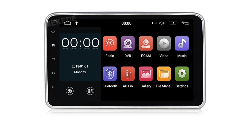 HD 1din Android 8 ''Универсальный Автомобильный dvd-плеер gps навигация Стерео Bluetooth Радио Аудио плеер FM Автомобильный мультимедийный плеер