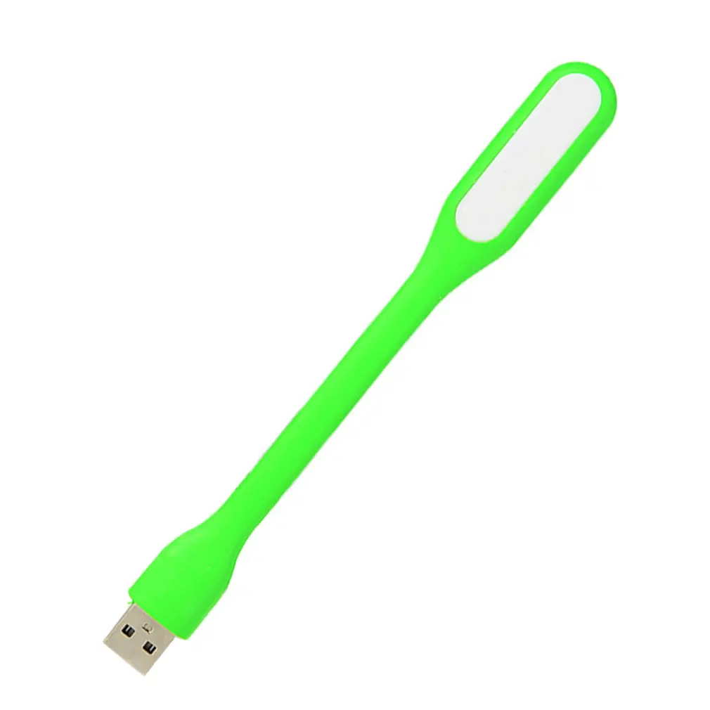 Портативный мини USB светодиодный гибкий Ночной светильник, супер яркий книжный светильник, лампа для чтения для внешнего аккумулятора, ноутбука, ноутбука, Прямая поставка