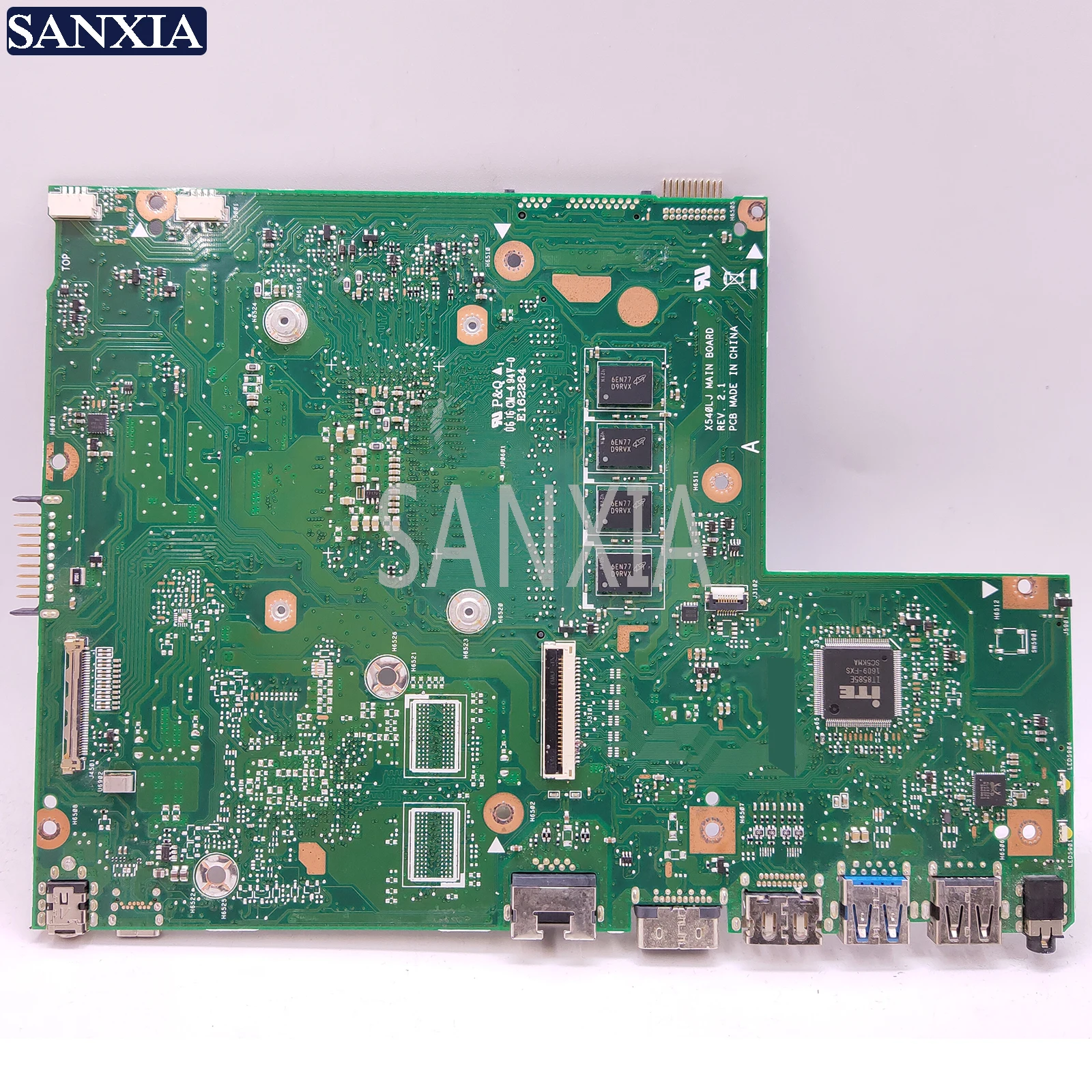 KEFU X540LJ материнская плата для ноутбука ASUS VivoBook X540LA F540L A540L оригинальная материнская плата 4GB-RAM I5-5200U