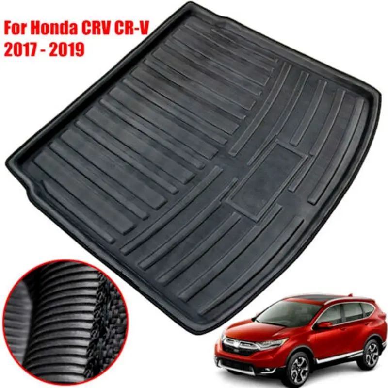 

Car Rear Trunk Cargo Liner Boot Mat Floor Tray Carpet Protector Upper Deck Position Mat for Honda CRV for CR-V 2017 2018 2019