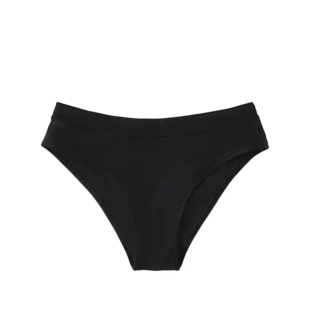 plain black bikini bottoms