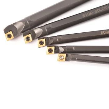 

Hot Sale S06K+S07K+S08K+S10K-SCLCR06+S12M-SCLCR06 Holder With 5pcs CCMT060204