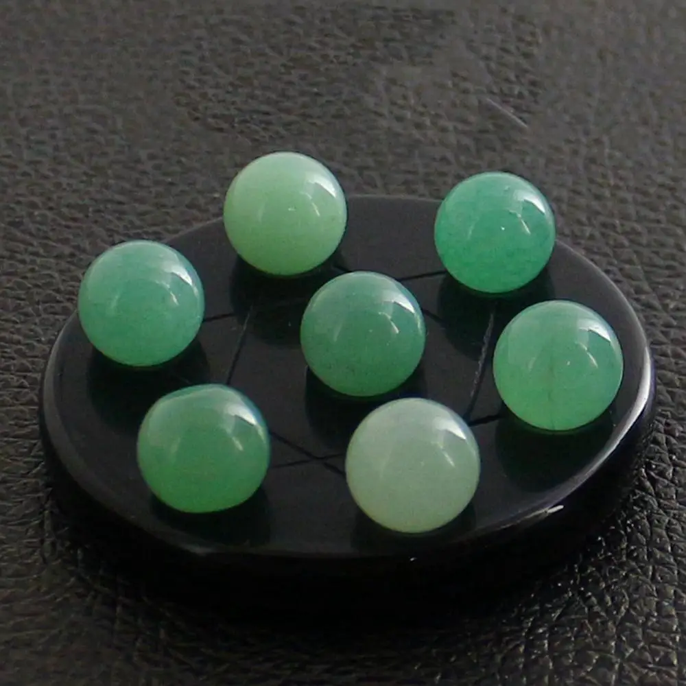 Green aventurine Семь звезд группа хрустальный шар натуральный мечтательный аметист розовый кварц цитрин флюорит обелиск целебный минеральный камень геодные камни - Цвет: Green aventurine