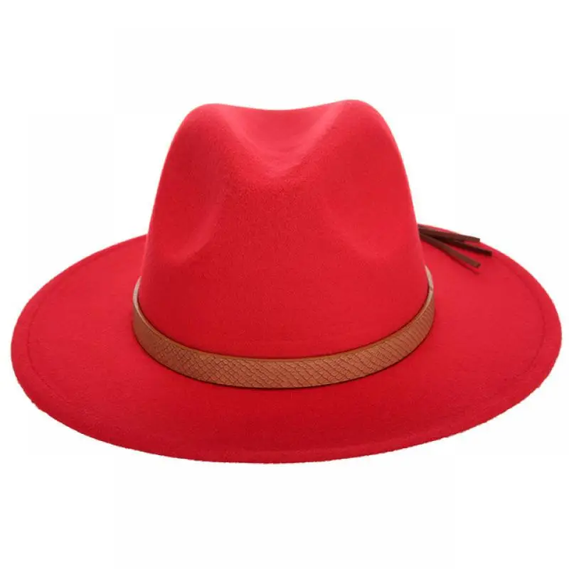 Новые осенние и зимние мужские большие размеры ковбойские шляпы Fedora кепки s 60 см