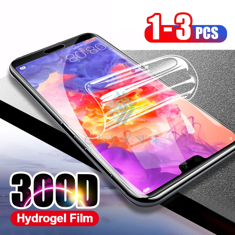 Гидрогелевая пленка для Huawei P40 P30 Honor 30 9X 20 Pro 20S 8 9 10 Lite 10i Защитная экрана с полным