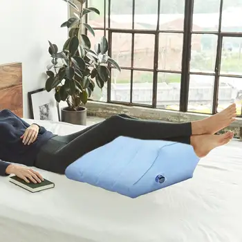 

1PC Portable Footrest Pillow Inflatable travel Foot Pad Pillow Sleeping Rest Trave Kids Pillow Pillow Leg Footrest Foot Cus Z2L6