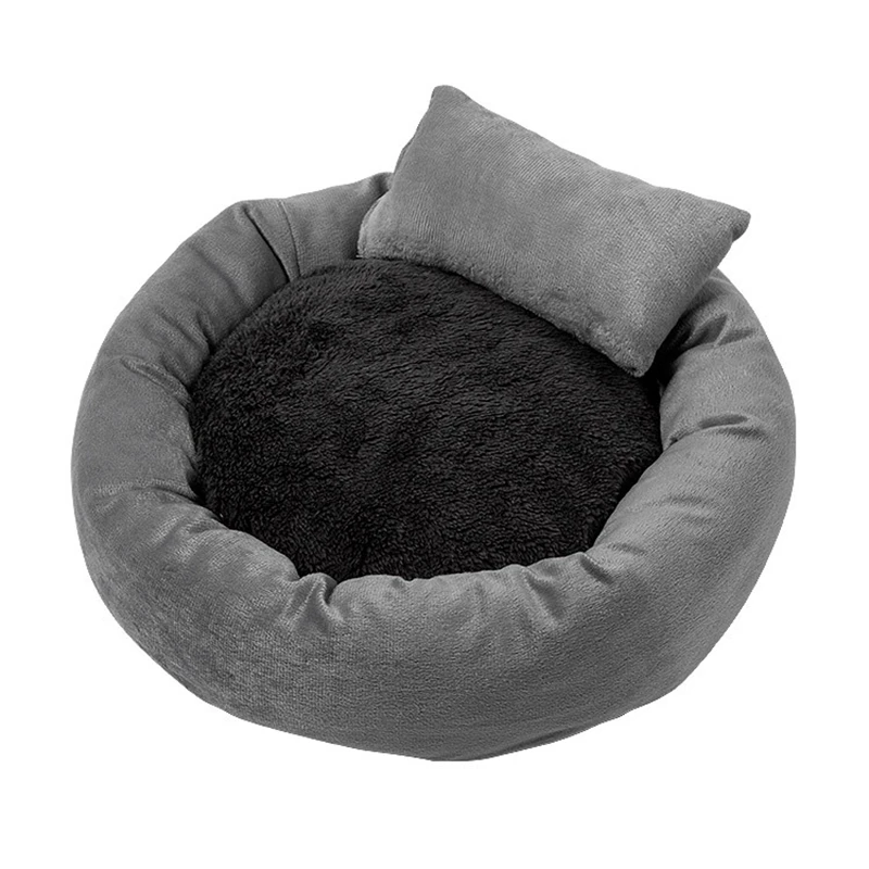 Cat Litter Cat Bed Plus Arctic Velvet Soft Cat Sleeping Pad Cat Soft Nest Cat Supplies Pet with Pillow Four Seasons Cat Pad Cat Litter Cat Bed Plus Arctic Velvet Soft Cat Sleeping Pad Cat Soft Nest Cat Supplies Pet with Pillow Four Seasons Cat Pad