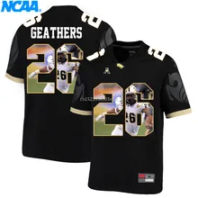 Новое поступление, высокое качество, UCF Geathers#26 Richardson#29, футболка, спортивные майки, S-XXXL