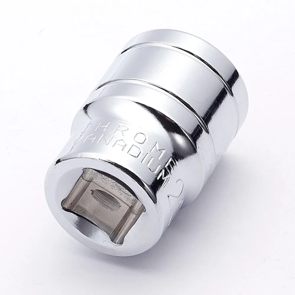 Utoolmart 1/2 привод от 10 до 23 мм хром-ванадиевой Сталь общая Длина 38 мм Набор торцевых головок с шестигранной головкой 6-точечный сливы головка под ключ гаечный ключ набор инструментов с переходными