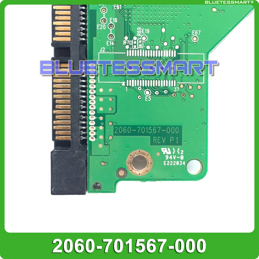Материнская плата HDD PCB 2060 701567 000 REV P1/A для WD 3 5 SATA восстановление данных жесткого