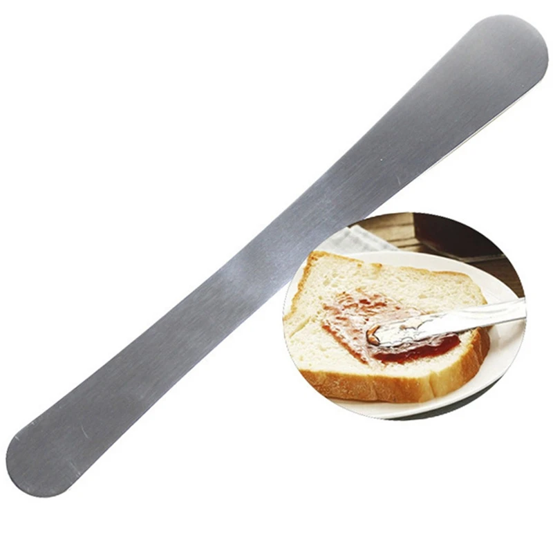 Cake Spatula Stainless Steel Straight Cream Smoother Tool Icing DIY Kitchen Baking Butter Scraper Gadgets |