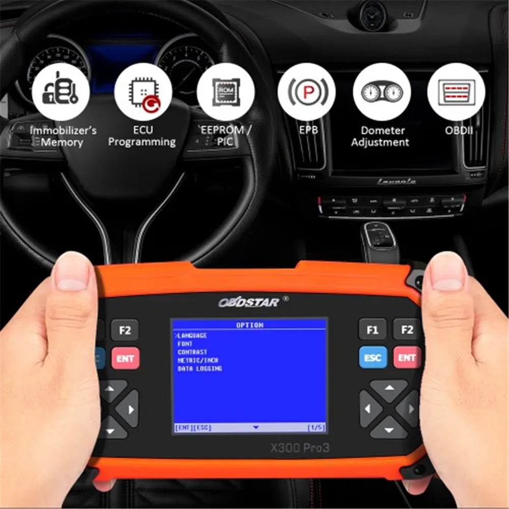 US $410.40 OBDSTAR X300 Pro3 Key Programmer With Immobiliser Odometer Adjustment EEPROMPICOBDII Function X 300 Pro 3 Update Online