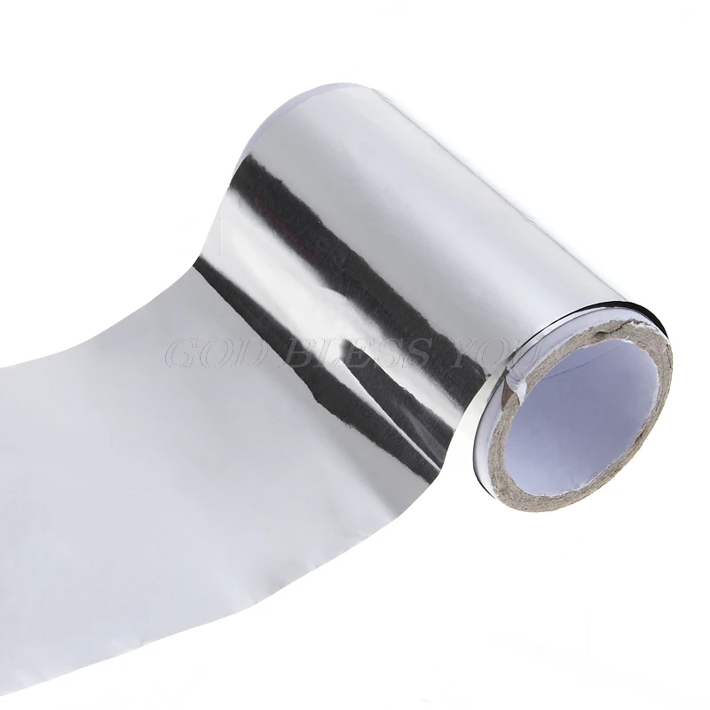 6 м 600 мм толщиной Парикмахерская стандартная художественная Фольга для ногтей алюминиевая фольга