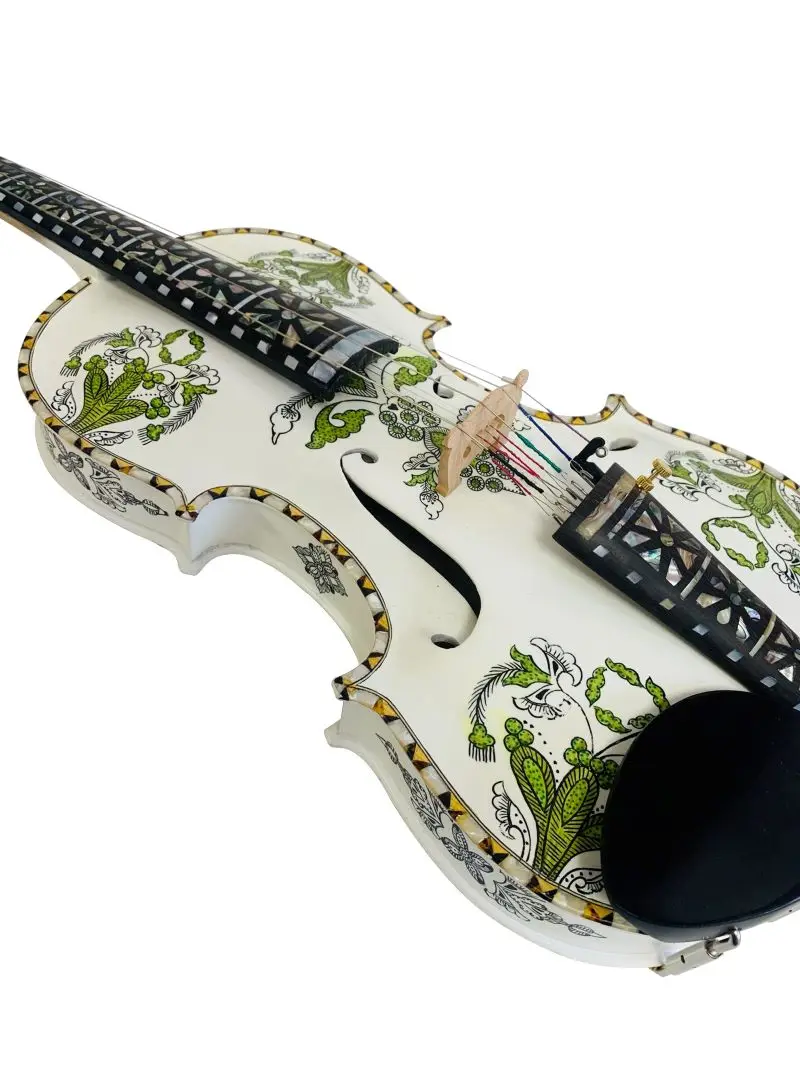 Old Instrument,Norwegian fiddle Hardanger 8 strings violin