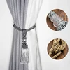 1Pc New Crystal Beaded Tassel Curtain Tieback Decorative Curtain Tie Home Decor Cord for Curtains Buckle Rope Room Accessories ► Photo 3/6