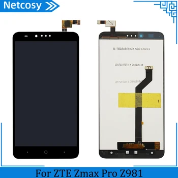 

Netcosy For ZTE Zmax Pro Z981 LCD Display Touch Screen Digitizer Assembly Replacement Parts For ZTE Z981 Screen LCD Display