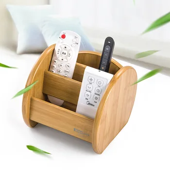 

Wooden Mobile Phone Holder Stand Data Line Pen Holder Multi-function Desktop Storage Box Data Cable Storage Box Home Office Gift